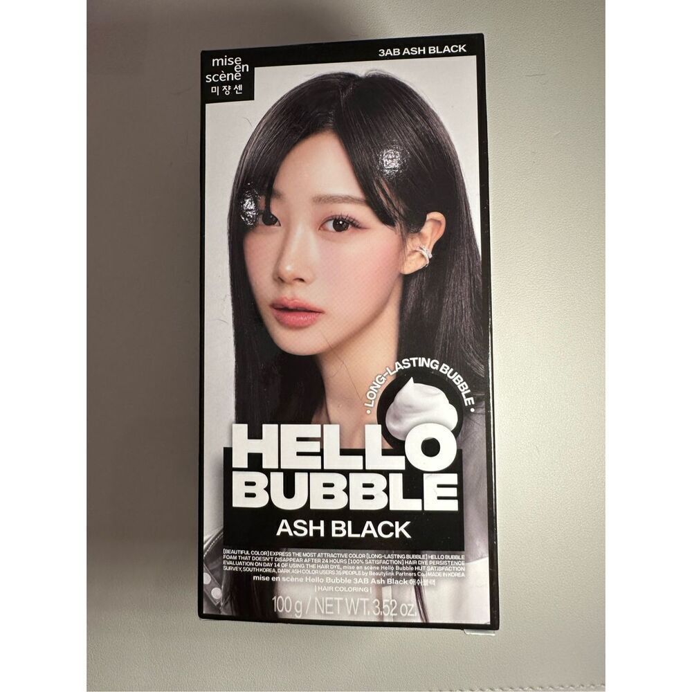 Hello Bubble Color Dyeing Kit, Vanilla Mermaid Rose, Easy At-Home Hair Color Cha